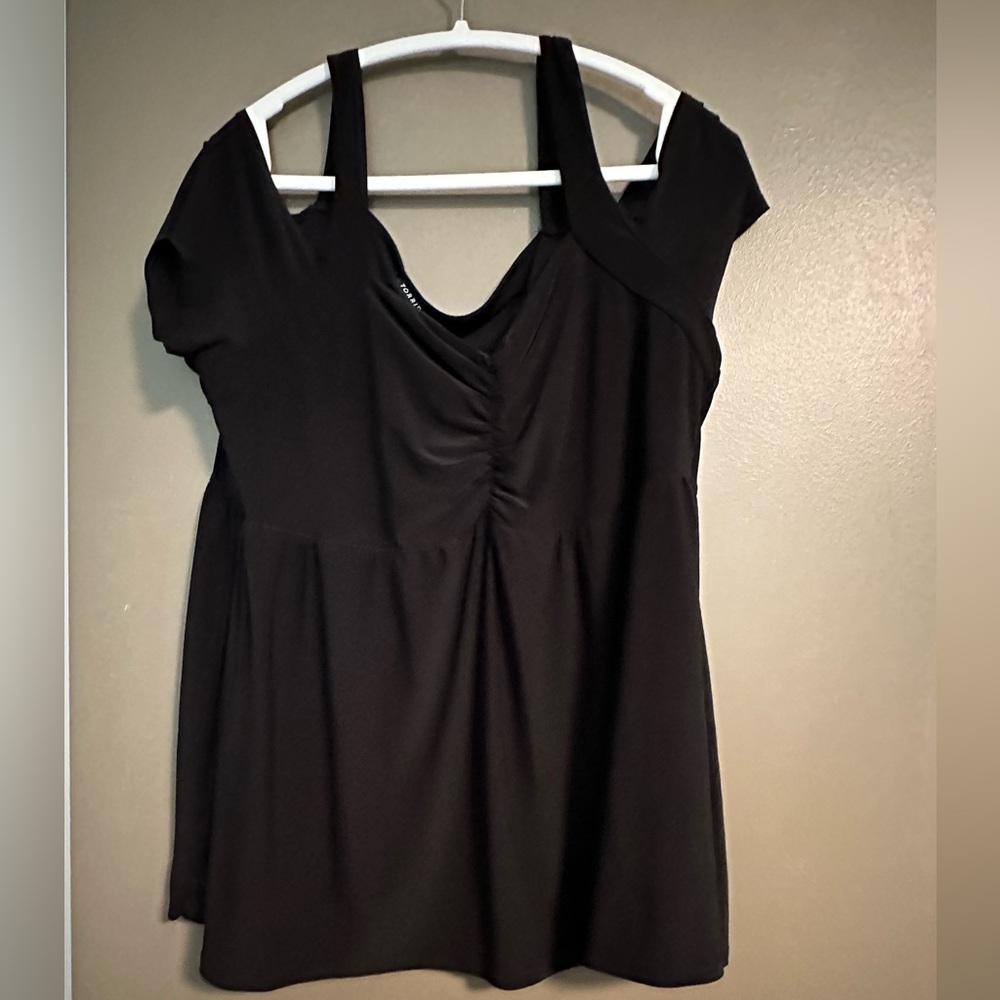 Torrid babydoll blouse